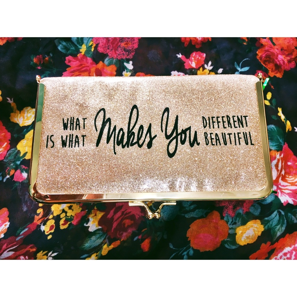 Mini Gold Clutch - What Makes You Different